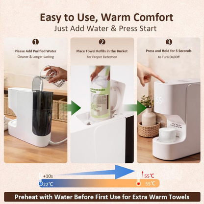 Hot Face Towel Dispenser